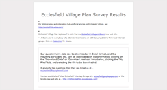 Desktop Screenshot of plan.ecclesfieldgroups.com