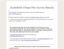 Tablet Screenshot of plan.ecclesfieldgroups.com